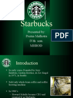 Transformation of Starbucks