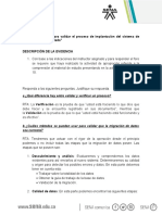 EVIDENCIA 3 FORO ESTRATEGIAS PARA VALIDAREL PROCESO DE IMPLANTACION.docx