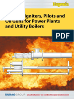 Oil Fired Igniters, Pilots and Oil Guns For Power Plants and Utility Boilers