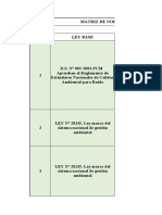 Matriz normas legales