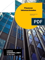 Finanzas Internacionales: Loayza Izquierdo, Andy