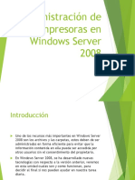 U06 Administración de Impresoras en Windows Server 2008
