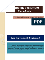 NEFROTIK SYNDROM Pada Anak