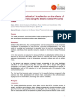 ARI60 2020 Olivie Gracia End of Globalisation Reflection On Effects of COVID 19 Crisis Using Elcano Global Presence Index PDF