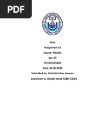 Final Assaignment Pad201