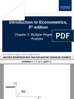 Introduction To Econometrics, 5 Edition: Chapter 3: Multiple Regression Analysis