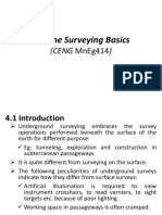 Mine Surveying Basics