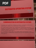 Distributed Operating Syst EM: 15SE327E Unit 2