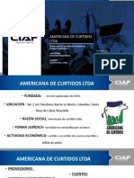 Proceso curtido cueros Americana Curtidos