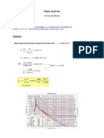 Solved Problem 1 Friction Loss