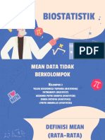 Kelompok 2 - Mean Data Tidak Berkelompok