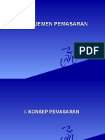 1.dasar Manajemen Pemasaran