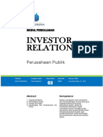 Investor Relations: Perusahaan Publik