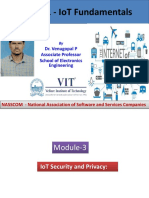 Ece3501 - Iot Fundamentals: Dr. Venugopal P Associate Professor School of Electronics Engineering