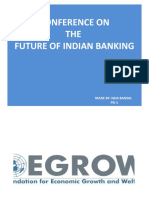 Conference On THE Future of Indian Banking: Made By-Isha Bansal PG-1