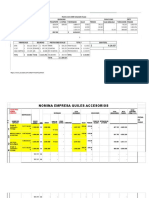 Ejercicio de Nomina Noviembre 11 Del 2020