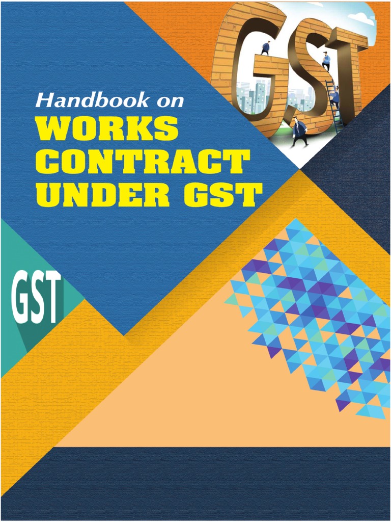 Handbook Works Contract Under GST PDF Business