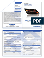 Shadhin Card Application Form PDF