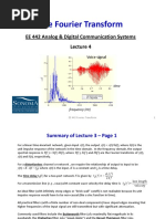 Lecture04 Fourier Trans