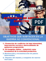 TALLER SOBRE GUERRA NO CONVENCIONAL Y ESTRATEGIA DE AMPLIO ESPECTRO - (Version Nueva)
