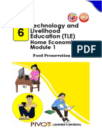 Technology and Livelihood Education (TLE) : Home Economics