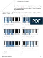 Phrygian Mode in All Keys