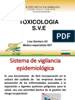 Toxicologia S.V.E: Lina Quintero Gil Medico Especialista SST