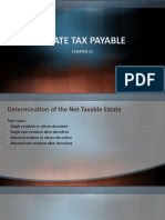 ESTATE TAX PAYABLE