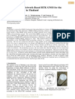 Performance of Network-Based RTK GNSS For The Cadastral Survey in Thailand