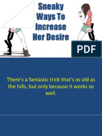 Increase Her Desire With Sneaky Psychology