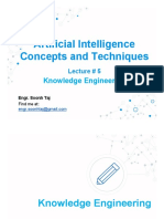 Artificial Intelligence Concepts and Techniques: Knowledge Engineering