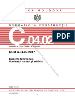 NCM C.04.02 2017 Iluminatul Natural Si Artificial PDF