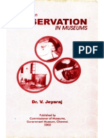 8. Handbook of Conservation in Museums - Jeyaraj