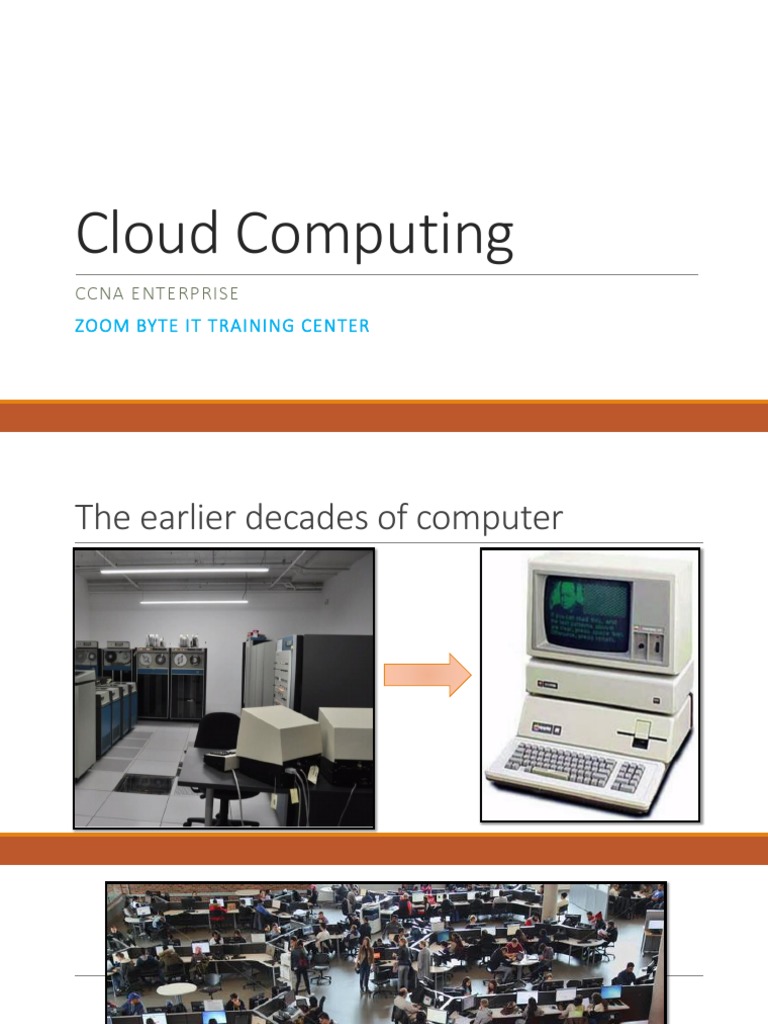 Cloud Computing: Ccna Enterprise | PDF | Technology & Engineering