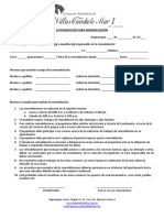 Formato para Construcción, Remodelación y Reparación de Inmueble