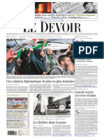 Le Devoir 29 30 Juillet 2014