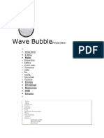 Wave BubblePreparation