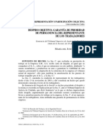 Despido Objetivo: Garantía de Prioridad de Permanencia Del Representante de Los Trabajadores