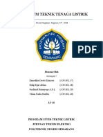 Laporan Praktikum Teknik Tenaga Listrik - Kelompok 5 - LT 2E