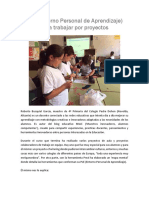 PLE (Entorno Personal de Aprendizaje) para Trabajar Por Proyectos