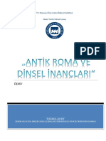 Antik Roma Ve Dinsel Inançları PDF