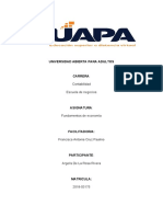 Tarea 8 Fundamentos de Economia - Argelis