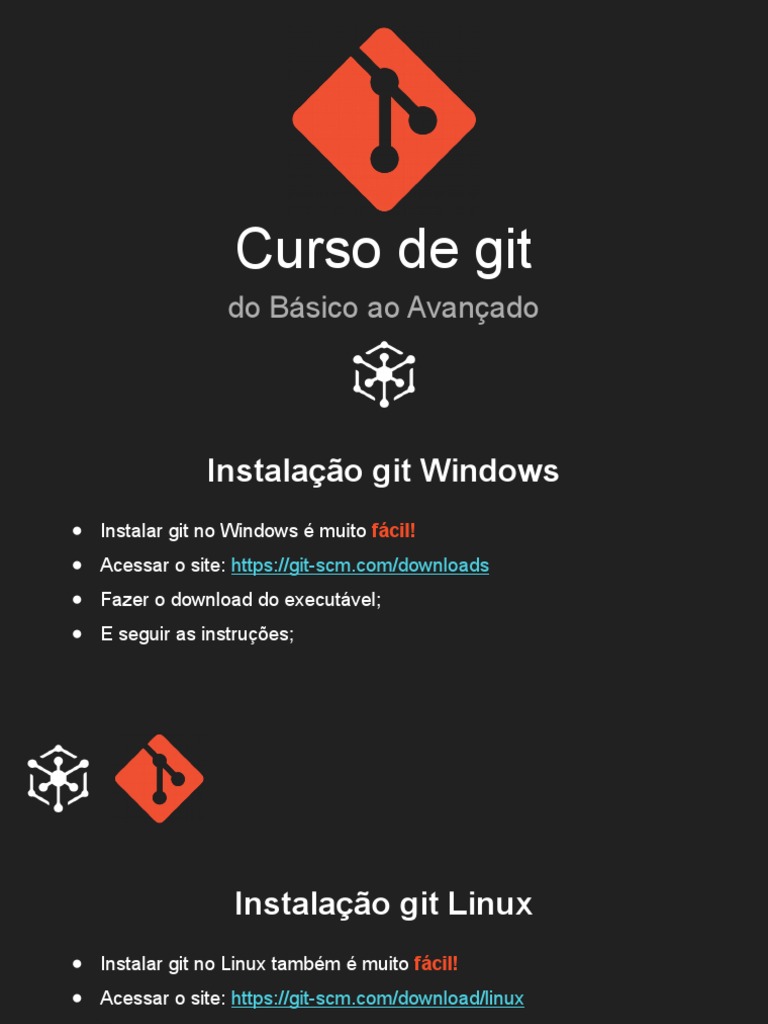 17 - Git Do Básico Ao Avançado | PDF | Linux | Distribuição Linux