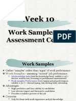 Week 12 Assessment Centre