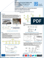 Risk-Informed Integrity Management of Marine Structures Subject To Fatigue Deterioration