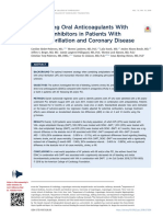 Combining Oral Anticoagulants With Atrial Fibriaaion