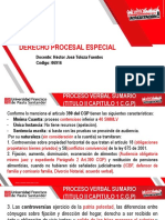 Procesal - Verbal Sumario PDF