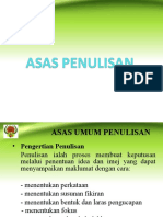 Asas Penulisan - Umum 3