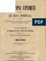 Em Swedenborg L'APOCALYPSE EXPLIQUEE TomeDeuxieme Chapitres V Et VI Numeros 296 414 LeBoysDesGuays 1856