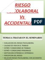 DIAPOSITIVAS SEMINARIO RIESGOS PSICOLABORAL VS ACCIDENTALIDAD OR